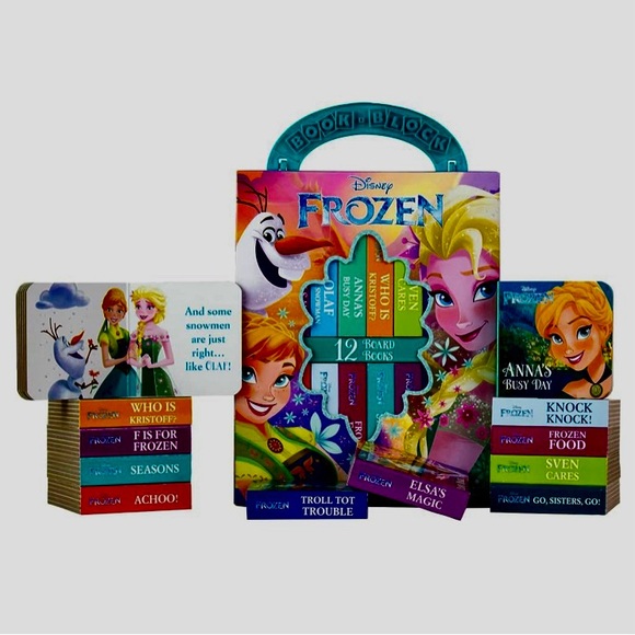 3 for $30 Disney - Frozen My First Library Board Book Block 12-Book Set - Picture 5 of 5